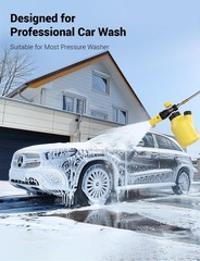 AUTOWN Foam Cannon for Pressure Washer, Car Wash Sprayer with Yellow