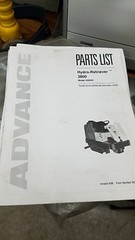 Advance Hydro-Retriever 3800 manuals
