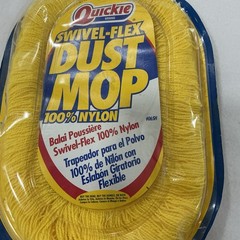 Quickie Swivel-Flex Nylon Dust Mop Head #065 Made USA New Dead Stock Vintage
