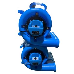 1/2HP Air Mover 2300CFM Blower with GFCI 3-Speed Floor Fan 3-Angle Carpet Dryer