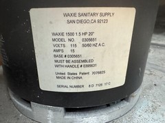 WAXIE Sanitary Supply Waxie 1500 1.5HP Commercial Floor Burnisher Machine