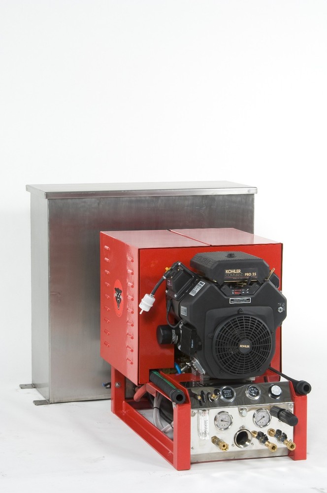 23.5 HP Truck Mount Carpet Air Duct Grout Tile Cleaning Equipment