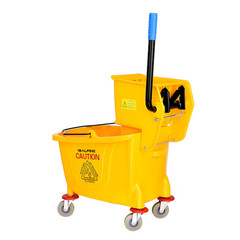 SALE- Alpine Industries 9-Gallons Side-Press Wringer Commercial Mop Bucket