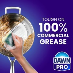 Dawn PRO Manual Pot and Pan Detergent, Dish Soap 128 Fl Oz (Pack of 2), Blue