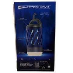 Skeeter Hawk Rechargeable Personal Mosquito Zapper & Lantern New Sealed