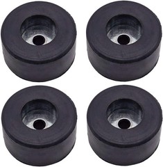 Thaekuns 4PCS 192310GS Anti Vibration Foot Pad Isolator Rubber Bumper Black