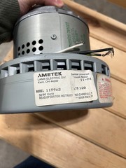 Ametek Lamb Model 115962 Blower / Vacuum Motor 120v Good Condition