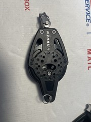 Harken 57mm Carbo Single Ratchet Block w/Swivel & Becket HARKEN 2136