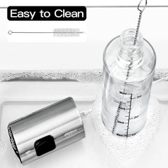 NORBASE Oil Sprayer for Cooking, 2 Pack Upgraded Olive Spray Transparent