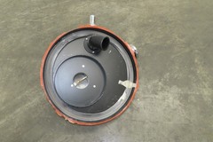 GuardAir N201DCNED Pneumatic 20 Gal Drum Wet/Dry Vacuum 60CFM Venturi