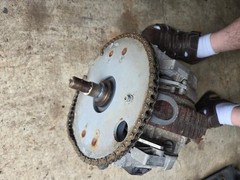 6962083 56314602 AMER MOTOR DRIVE – BAD TIRE Advance SE-AXP Carpet Extractor 36V