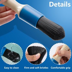 DECOHS Parts Washer Brush with 31 Inch Hose- Wear Resistant 10.5 inches, 1 Pc