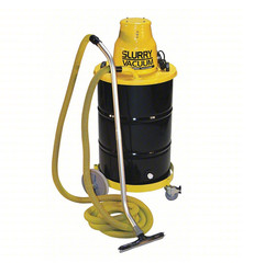 DUSTLESS TECHNOLOGIES H0904 Slurry Vacuum Std, Wet, 55 gal Tank 115 cfm Air Flow