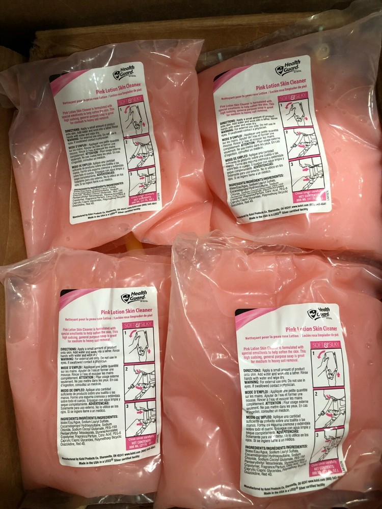 (12 PK) Health Guard By Kutol Pink Lotion Skin Cleanser Refill (27 fl oz) 5665