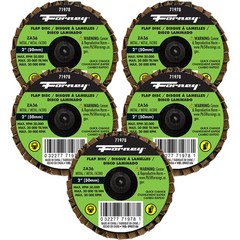 QuickChangeFlapDisc,36 Grit, 2″(5-Pack-#71978) – 5 Each FOR-71613