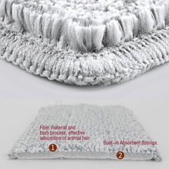 Microfiber Mop Pads 24 inch Replacement 15 IN MOP PADS, 24 in