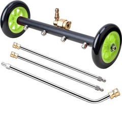 Heliwoo Undercarriage Pressure Washer Attachment 16 Inch Power 16 Inch, Green