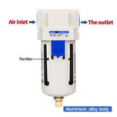 BLCH 1/2″ NPT Air Line Dryer – for Compressor,Compressed White