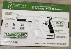 Victory Innovations VP200ESK Cordless Electrostatic Sprayer 360° Handheld NIB