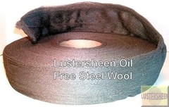 Lustersheen Oil Free Steel Wool 13 LB Reel Grade #1 or #2 or #3 or #4