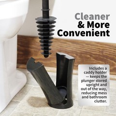 Revolutionary Plunger, Squeegee, Clog Remover, Drain Cleaner, Bathroom Toilet…