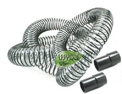 30FT OF CLEAR, WIRE REINFORCED SUCTION HOSE W/2 END CUFFS, 1.5″,VACUUM, SCRUBBER