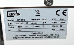 Kevac KPC3C Industrial Process Automated Vacuum for PLC Control 3.6Kw  Chip Evac