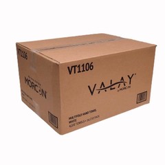 Morcon Paper VT1106 Valay Multi-Fold Towels – White (250/PK, 16 PK/CT) New