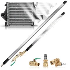 47″ & 24″ Radiator Cleaning Wand 2-Piece Set – 4500 PSI 47″ and 24″, silvery