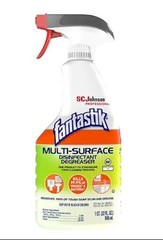 Fantastik Disinfectant Degreaser 32oz Spray 6 Pack Commercial 311836
