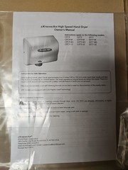 American ExtremeAir EXT7-SS Automatic Surface Mount Stainless Steel Hand Dryer