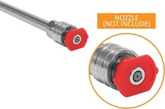 PWACCS Pressure Washer Extension Wand, Universal Lance for Power…