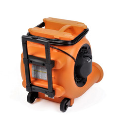 Blower Fan Air Mover W/Handle And Wheels Collapsible Handle Heavy Duty 1625 CFM