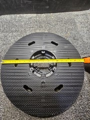 Malish 17-5/8″ Mighty-Lok Pad Driver w/ Tru-Fit NP-9200 Clutch Plate, Black