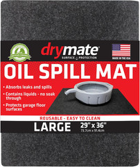 Oil Spill Mat 29″x36″ Reusable Waterproof Garage Floor Protector Absorbent Oil