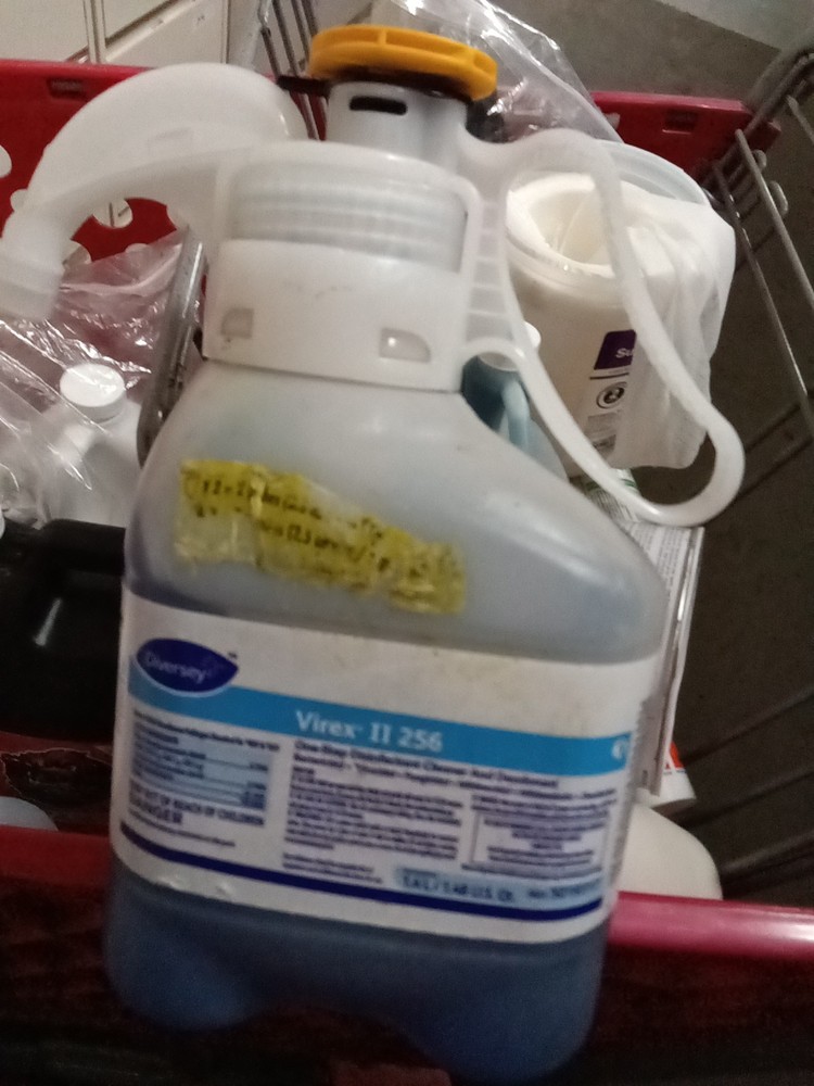 Diversey Virex II 256 One-Step Disinfectant Cleaner 1.4Lea Smartdose, 289