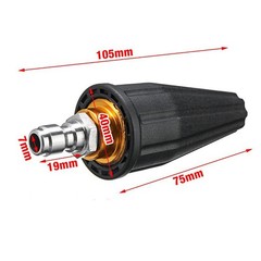 1/4″ High Pressure Fast Washer Rotating Turbo Nozzle Spray Tip Power 4000PSI
