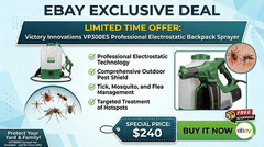 Victory Innovations VP300ES Professional Electrostatic Backpack Sprayer 