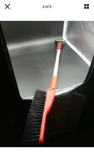 Auto Drive 35in Snow brush Long Reach Scrape Ice Light Weight Aluminum Foam Grip
