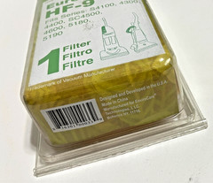 ENVIROCARE Eureka HF9 HEPA Pleated Vacuum Activated Charcoal Filter SEALED