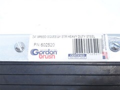 249622 New-No Box; Gordon Brush 602520 Straight Heavy Duty Squeegee Blade