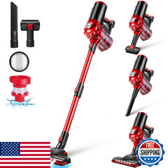 Elezon A200 Cordless Vacuum Cleaner Stick Vacuum Powerful Suction 38 Mins