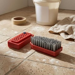 Stone Polishing Brush Silicon Polishing Grit Antiqued Finishing Brush Dense