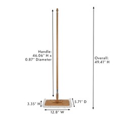 Harper Live.Love.Clean. Bamboo 2-In-1 Smooth Surface Wet/Dry Dust Mop 2