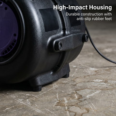 1/2 HP Air Mover High power copper motor heavy-duty housing with Carry handle