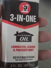 Multi-Purpose Oil, 3 OZ 3-IN-ONE Lubricates Cleans And Prevents Rust