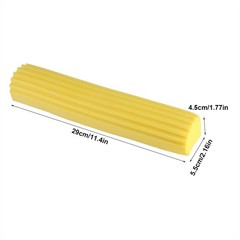 Sponge Mops for Floor 29 * 5.5 * 4.5cm / 11.4 * 2.16 * 1.77in, Yellow