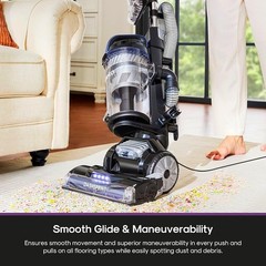 Anti-Tangle Brush Vacuum W/ Dual Motor Suction & Swivel Steering Accessories New