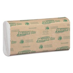 Marcal PRO P100B Recycled C-Fold Paper Towels – White (2400/Carton) New