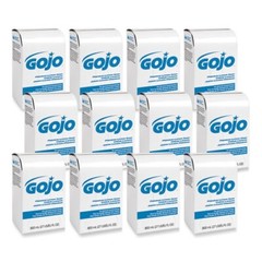 GOJO Premium Lotion Soap Refill, Waterfall Scent, 800 mL, 12/Carton